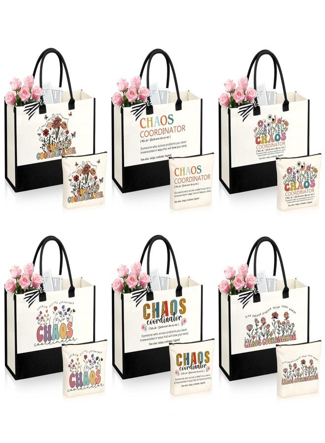 SiplyHaven 12pcs Chaos Coordinator Gifts, Chaos Coordinator Bulk Gifts for Women, Thank You Bulk Gift for Woman, Appreciation Gift Set for Women Coworker Boss Lady Employee Manger Basket Set of 12 - Image 1